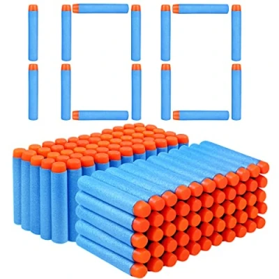 Imagen de VCOSTORE Balas Nerf 100 Piezas Dardos Pistola Dart Bullets Refill Darts Accesorios para N Strike Elite Blasters Series