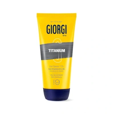 Imagen de Giorgi Line Gomina Absolut Titanium, 0% Siliconas, Fijación y Duración 48h sin Residuos, Acabado Ultra Resistente Ligero, 5 170 ml