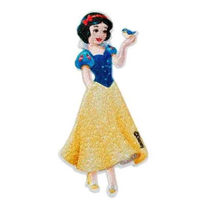 Imagen de Mono Quick Parche para planchar con diseño de princesas Disney, Arielle Vaiana Mulan Belle UVM (14083 Blancanieves)