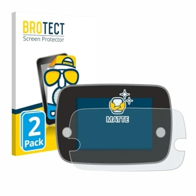 Imagen de BROTECT Protector Pantalla Anti Reflejos para Fiat 500 Series 8 2020 Uconnect 7&quot; (2 Unidades) Película Mate Huellas