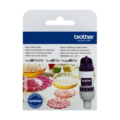 Imagen de Brother CAHLF1 Scan N Cut Soporte para Cuchilla de Corte Profundo, Color Blanco
