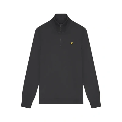 Imagen de Lyle &amp; Scott Loopback Quarter ZIP Sudadera, Hombre, Talla: Large, Gunmetal