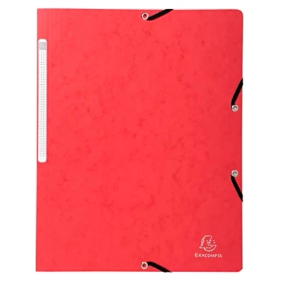 Imagen de Exacompta 5515E ELBA Cartera de documentos, DIN A4, PVC Karton, Rojo