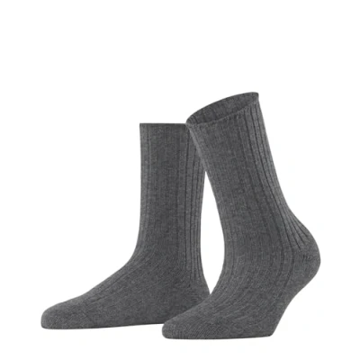 Imagen de ESPRIT Hygge W So lana cachemira lisos 1 par, Calcetines Mujer, Gris Carbon Melange 3975, 35 38