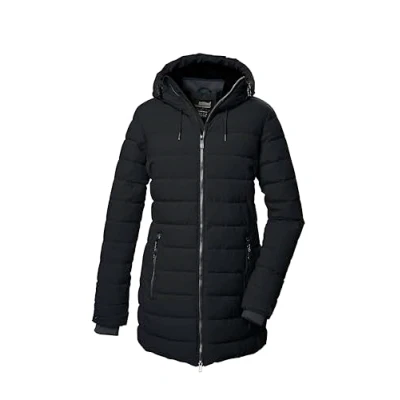 Imagen de killtec Mujer Parka/parka acolchada con capucha KOW 55 WMN QLTD PRK, schwarz, 42, 41809 000