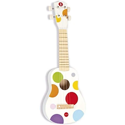 Imagen de Janod Youkoulélé Confeti de Madera Juguete Musical Aprendizaje Temprano A partir 3 años, J07597