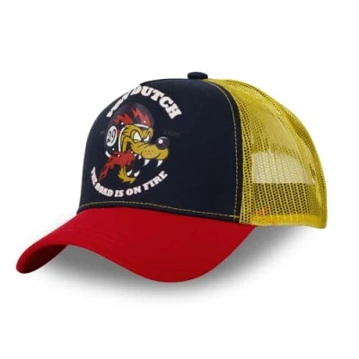 Imagen de Von Dutch Gorra Hombre y Mujer Wolf, Trucker Ajustable con Snapback, azul, Rojo, Amarillo, Talla TU, única