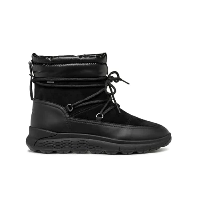Imagen de Geox Spherica 4X4 ABX Botas para la nieve, Mujer, Talla: 40, Black Zapatos