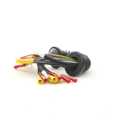 Imagen de VEMO V24 83 0001 Kit de reparación cables Puerta vehículo, Atrás izquierda, derecha con tubo flexible fuelle EXPERT KITS +