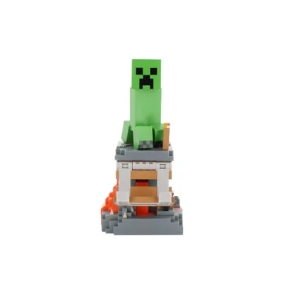 Imagen de Cable Guys Minecraft Creeper soporte para accesorios de juegos y teléfono la mayoría controladores (Xbox, Play Station, Nintendo Switch)