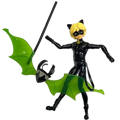 Imagen de BANDAI Ladybug: Figuras de Acción Muñeco articulado Miraculous Ladybug Cat Noir (P50403)