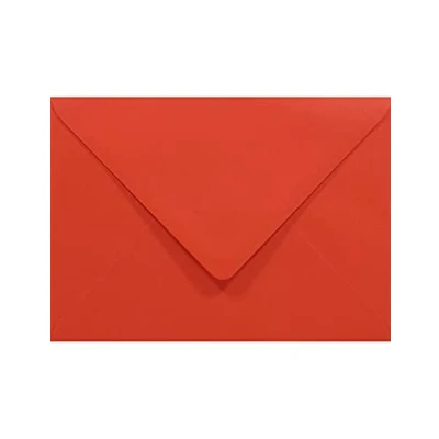 Imagen de Netuno 100x sobres rojas DIN B6 125x175mm 80g Rainbow con solapa puntiaguda engomada sin ventana de colores para invitaciones boda Navidad tarjetas cartas dinero fotos vales impresoras regalos