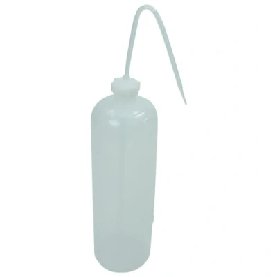 Imagen de hünersdorff Botella pulverizadora de 1000 ml, LD PE, apta para alimentos, dosificación especialmente fina, con tubo pulverización estable, cocina, laboratorio o hobby, transparente,
