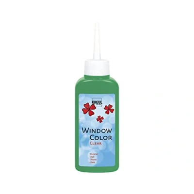 Imagen de KREUL 40214 Window Cristal Transparente, 80 ml, Color Verde Oscuro, ml