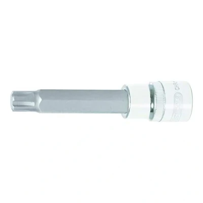 Imagen de KS TOOLS 918.1818 Piezas insertables de llave cubo DIN 3120, ISO 1174 M10 Acero cromo vanadio Perfil estrido intzerior (Ribe CV) moleteado