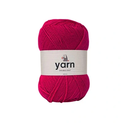 Imagen de Hilo acrílico de Tejer Doble, Creations Korbond, Color Rosa Fuerte, 100 g