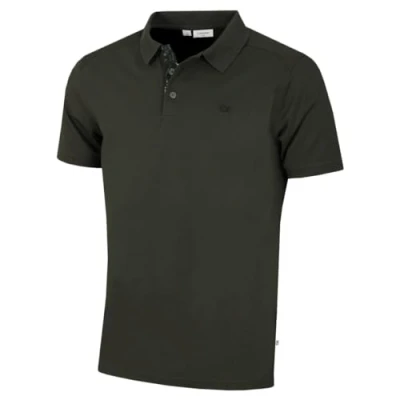 Imagen de Calvin Klein Polo Golf Campus Tacto Suave Hombre Camuflaje Verde Cazador L