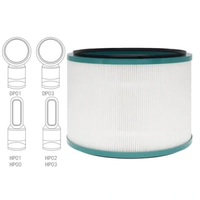 Imagen de Lhari Filtro purificador de aire repuesto para Dyson Pure Cool Link DP01 DP02, Hot + HP01 HP02 HP03, pieza # 968125 03