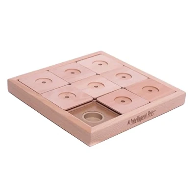 Imagen de My Intelligent Dogs Sudoku Medium Expert Classic Juguete Interactivo para Perros de Madera, Inteligente