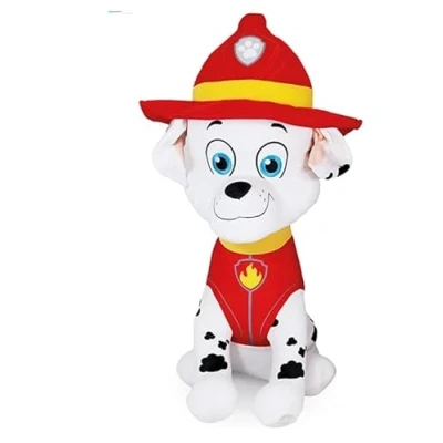 Imagen de Peluche XXL de la Patrulla Canina para elegir Chase Policía 60 cm, Marshall Bomberos cm Plush … (Marshall cm)
