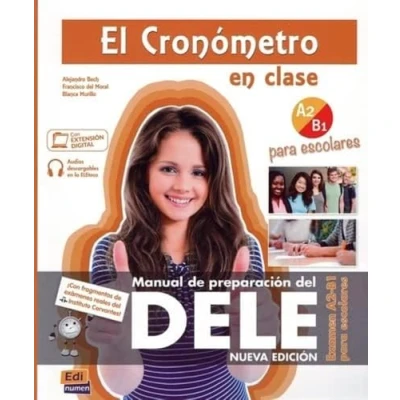 Imagen de El cronometro. Nivel A2/B1. Per le Scuole superiori. Con espansione online: MANUAL DE PREPARACIÓN DEL DELE