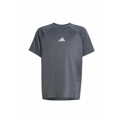 Imagen de adidas Niños Goto PZ T Shirt, Black/Grey Three/Reflective Silver, 7 8 Years