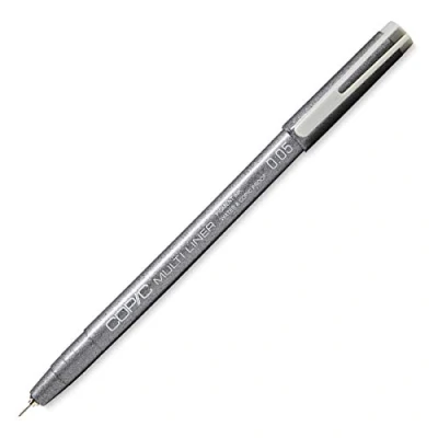 Imagen de COPIC Multiliner 0,05 mm, Gris frío, Rotulador fino con tinta pigmentada resistente al agua