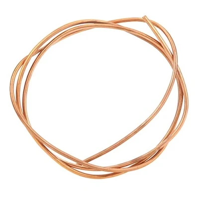 Imagen de Kadimendium 2m C1100 T2 Tubo de Cobre Bobina Suave OD 6mm ID 5mm Rollo para Aire Acondicionado Frigorífico