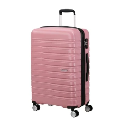 Imagen de American Tourister Flashline Spinner M, maleta ampliable, 67 cm, 69/75 L, rosa violeta (rosa violeta)