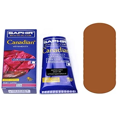 Imagen de SAPHIR ZAFIRO Canadiense Regeneración Crema para cuero rojo pálido, 75 ml