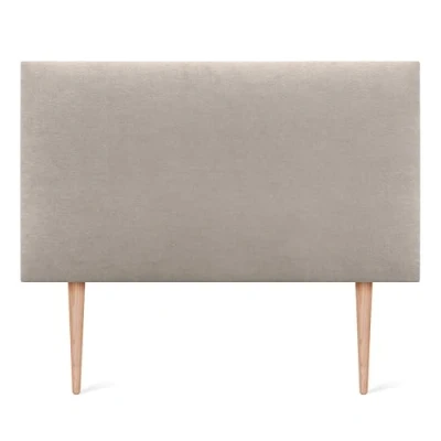 Imagen de DHOME Cabecero de Polipiel o Tela AQUALINE Liso con Patas cabeceros Cabezal tapizado Cama Lujo (90x105cm (Camas 70/80/90), Beige)