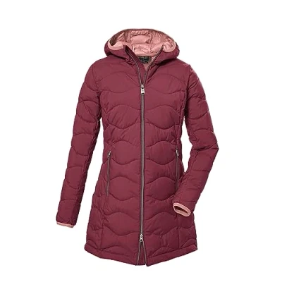Imagen de G.I.G.A. DX mujer Parka acolchada con capucha/parka funcional aspecto de plumón GW 20 WMN QLTD PRK, raspberry, 46, 39844 000