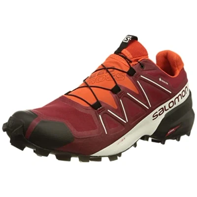 Imagen de Salomon SPEEDCROSS GORE TEX Zapatillas de Trail Running para Hombre, Biking Red / White Black, 42 EU