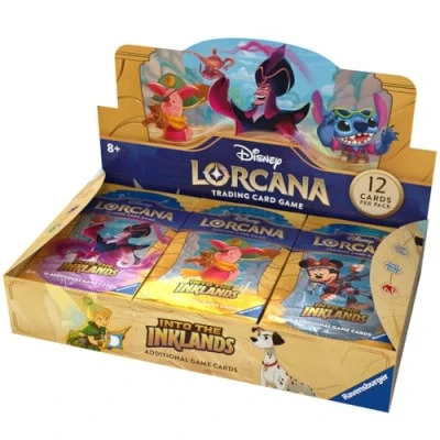 Imagen de Ravensburger Disney Lorcana: Set 3 Pantalla con 24 Booster Packs