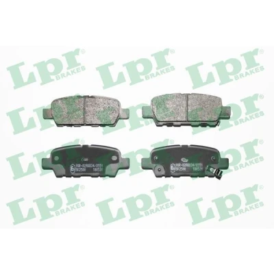Imagen de LPR 05P1862 Juego de pastillas freno NISSAN: Qashqai 2, / Qashqai+2 I, Juke, SUZUKI: Grand Vitara 2 SUV