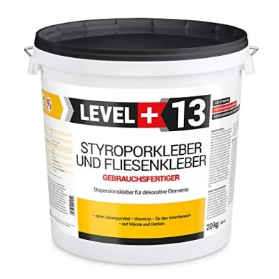 Imagen de 20 kg de pegamento poliestireno para corcho, adhesivo renovación, dispersión, montaje RM13