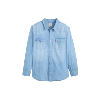 Imagen de Levi&#039;s Plus BIG Barstow Western Camisa, Hombre, Talla: 4XL, Esta noche