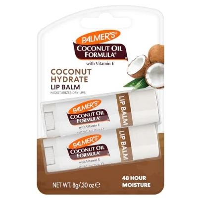 Imagen de Palmers bálsamo labial de aceite coco SPF 15 dúo para unisex 2 x 0,3 onzas
