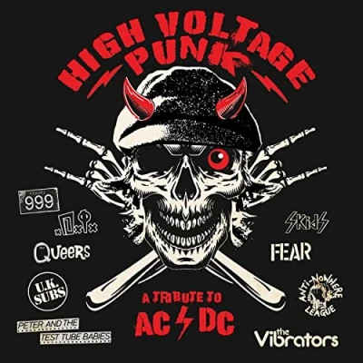 Imagen de High Voltage Punk Vinilo Rojo/negro Varios Artistas