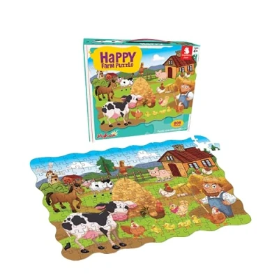 Imagen de BP De La Granja 208 Animales Puzzle, Color para ninños, único (88091)