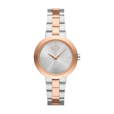 Imagen de Armani Exchange Tradiitional Jackie Reloj, Mujer, Talla: One Size, Rose gold silver