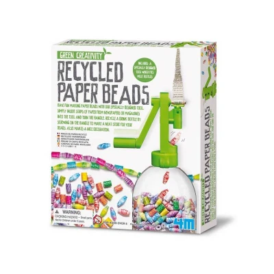Imagen de 4M Green Creativity Recycled Paper Beads