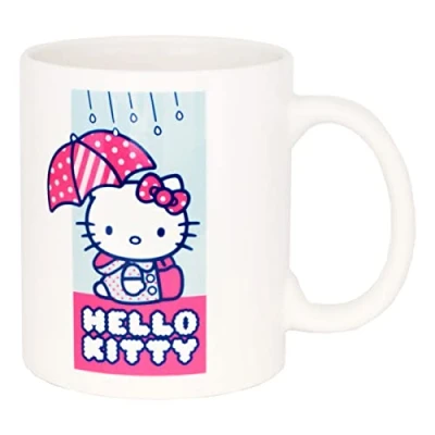 Imagen de Promo Dis Taza de café con diseño Hello Kitty, 320 ml