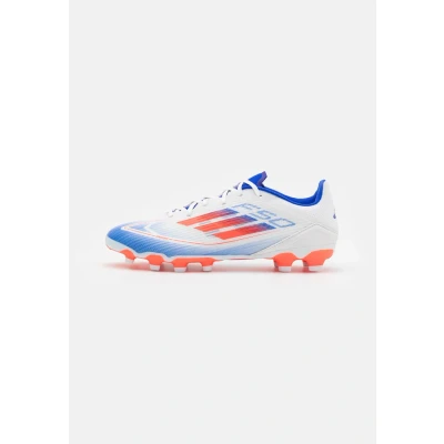 Imagen de adidas Performance F50 League MG Botas de fútbol con tacos, Hombre, Talla: 43 1/3, Footwear white/solar red/lucid blue Zapatos