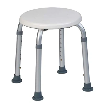 Imagen de Teqler ® Silla de Ducha Estable y Regulable en Altura. Patas Antideslizantes