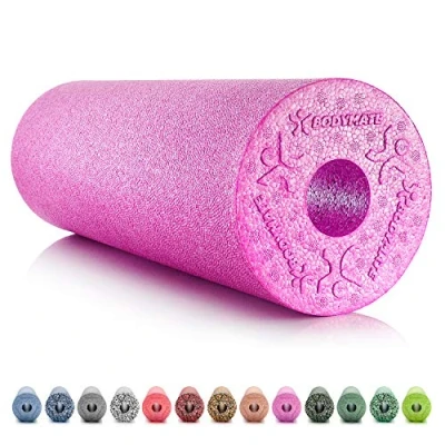 Imagen de BODYMATE Rodillo Standard para tejido fascial Dureza media Longitud 45 cm diámetro 15 Con libro electrónico gratuito miofascial profesional