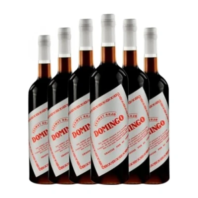 Imagen de Vermut Domingo Rojo 75 cl (Caja de 6 Botellas cl)