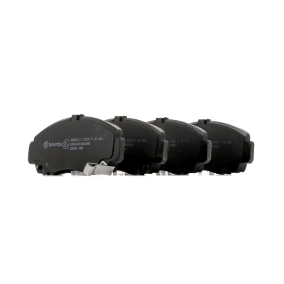 Imagen de BREMBO P 28 034 Juego de pastillas freno con avisador acústico desgaste sin accesorios HONDA: CIVIC 8, Accord 7 Limousine, Hatchback