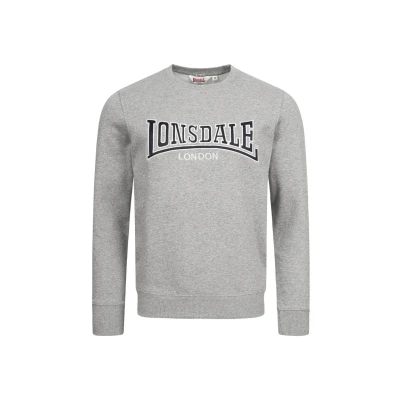 Imagen de Lonsdale Sudadera para Hombre. Gris Jaspeado L