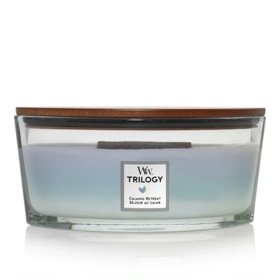 Imagen de WoodWick Scented Candle Ellipse Trilogy Calming Retreat 9 cm / 19